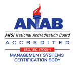 ANAB ANSI Accreditation Board White Background